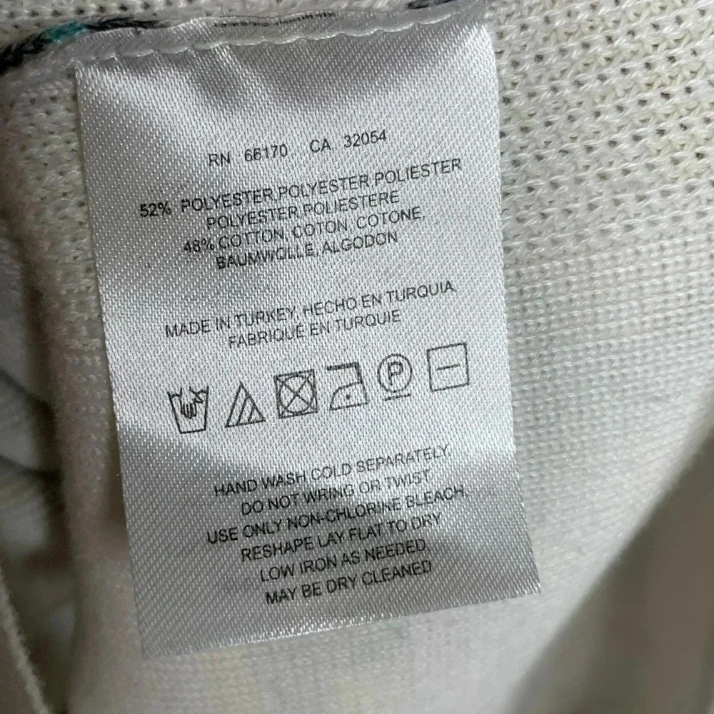 Moth Anthro Array Floral Stripe Zip Up Sweater Si… - image 8